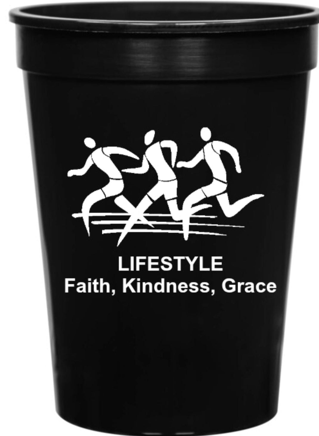 Plastic Stadium Cup 12oz