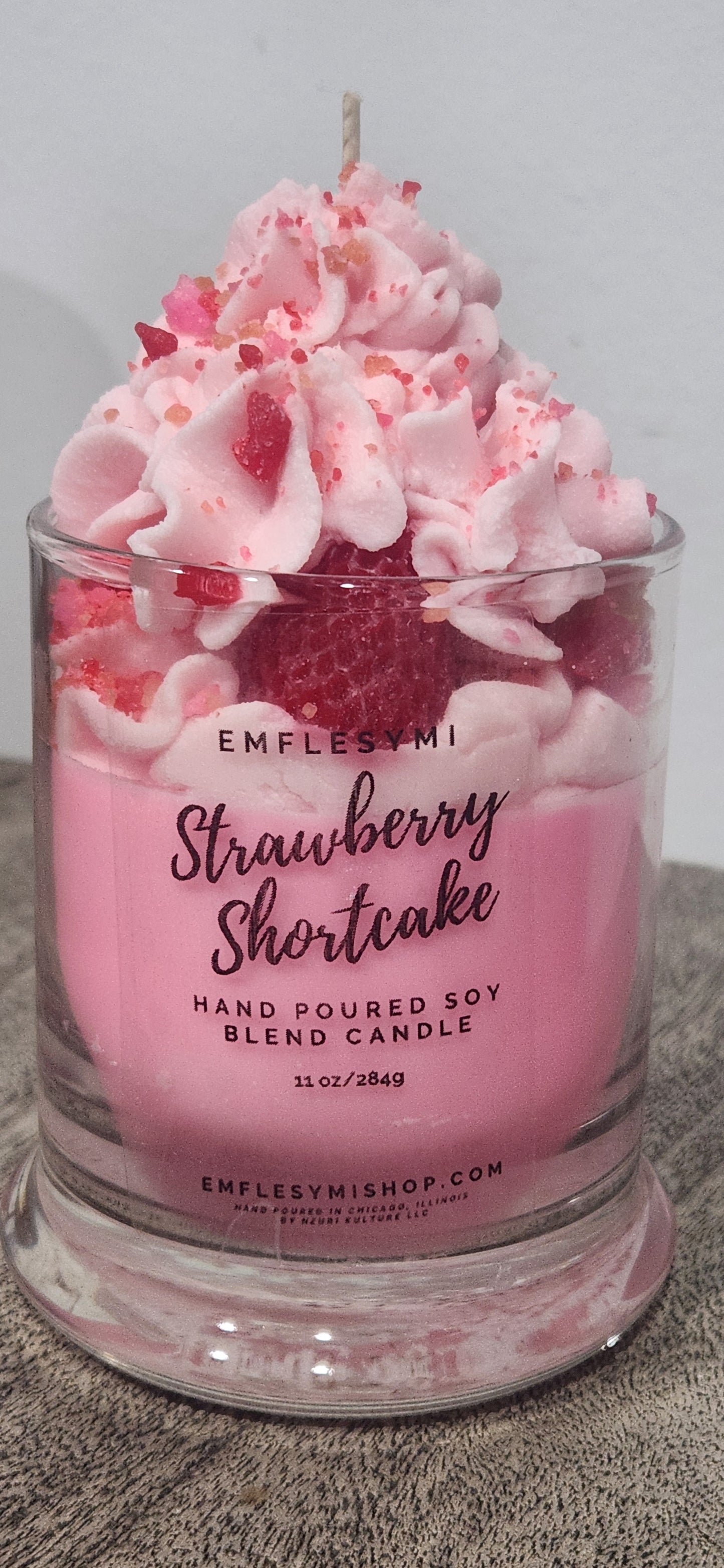 Strawberry Shortcake - Strawberry, Whipped cream, Graham cracker