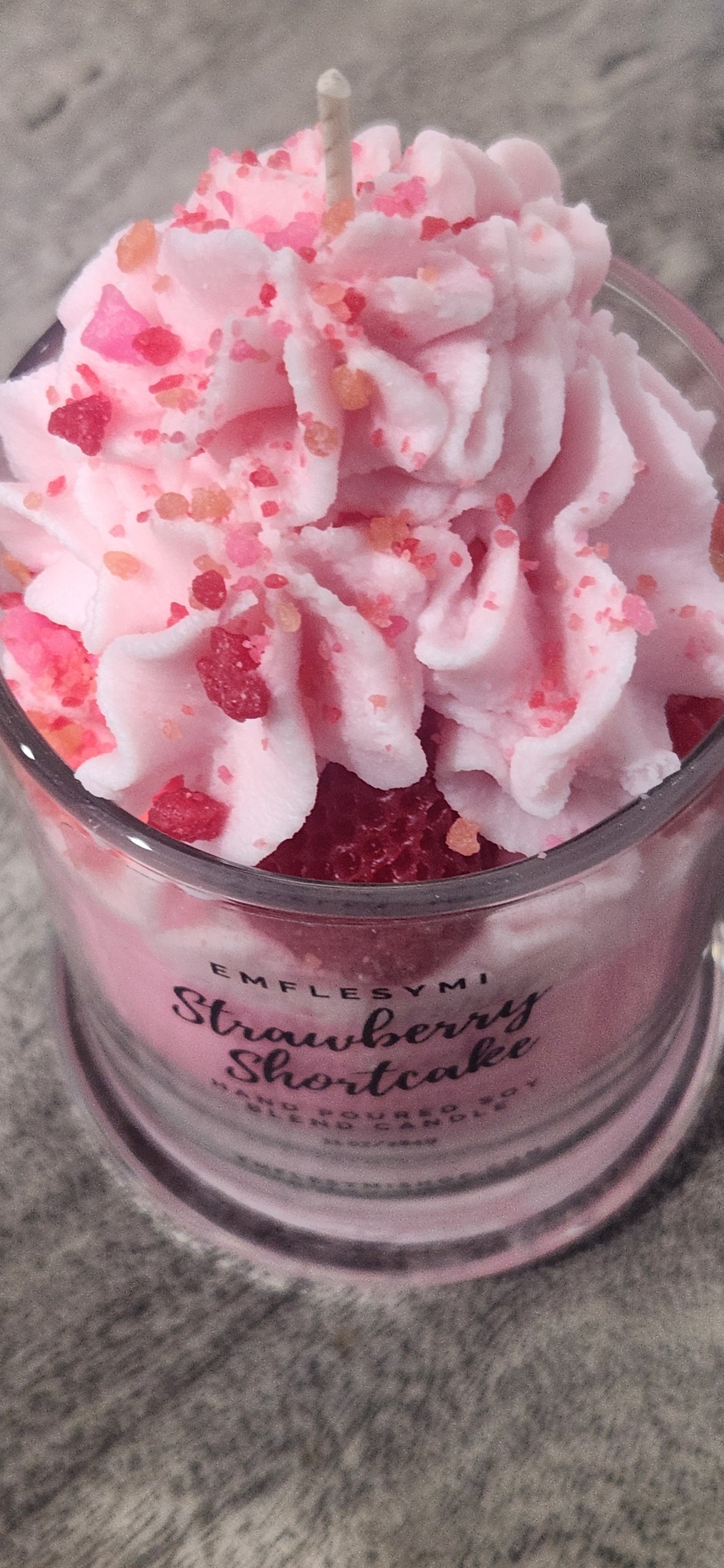 Strawberry Shortcake - Strawberry, Whipped cream, Graham cracker