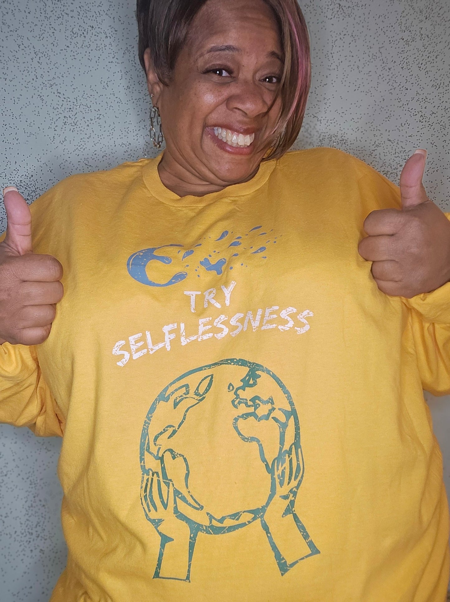 Try Selflessness Long Sleeve T-Shirt